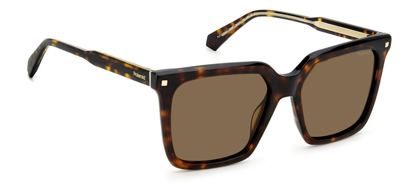 Okulary POLAROID PLD4115SX086F. Okulary przeciwsłoneczne, Kolor brązowy. Kobieta.