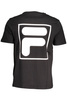 FILA BLACK MĘSKI T-SHIRT Z KRÓTKIM RĘKAWEM