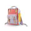 Wielokolorowy, praktyczny plecak z miejscem na laptopa odszyty z poliestru - Himawari