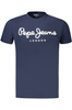PEPE JEANS MĘSKA KOSZULKA Z KRÓTKIM RĘKAWEM NIEBIESKA