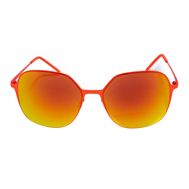 Okulary ITALIA INDEPENDENT 0202-055-000. Okulary przeciwsłoneczne, Kolor czerwony. Kobieta.