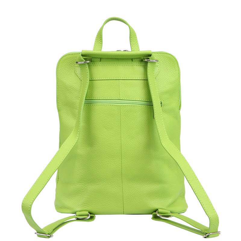 MiaMore damski plecak skóra naturalna miejski pojemny kieszenie