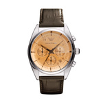Zegarek ARMANI AR0395. Kwarcowy, Kolor pomarańczowy. Mężczyzna.