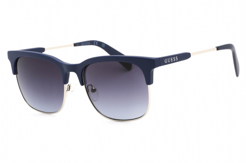 Okulary GUESS GF0225-91W. Okulary przeciwsłoneczne, Kolor niebieski. Mężczyzna.