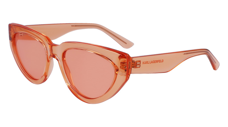 Okulary KARL LAGERFELD KL6100S-800. Okulary przeciwsłoneczne, Kolor pomarańczowy. Kobieta.