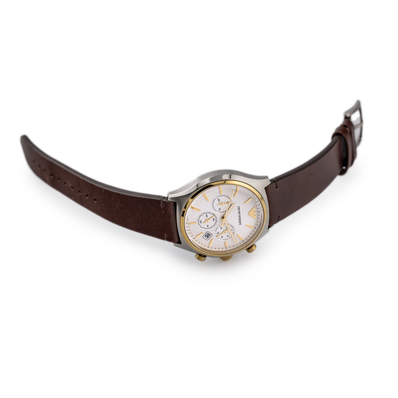 Zegarek ARMANI AR11331. Kwarcowy, Kolor złoty. Mężczyzna.