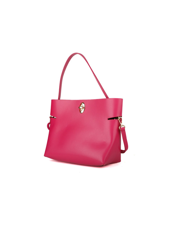 Damska torebka tote Giulia Monti GM1591 fuksjowa