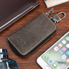 Etui na klucze premium skórzane kluczówka Wild Horse szare P84