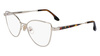 Okulary VICTORIA BECKHAM VB21315516714. EYEGLASSES, Kolor złoty. Kobieta.