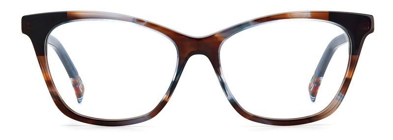 Okulary MISSONI MIS-0101-IWF. Okulary, Kolor niebieski brązowy. Kobieta.
