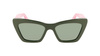 Okulary FERRAGAMO SF929S-304. Okulary przeciwsłoneczne, Kolor zielony. Kobieta.