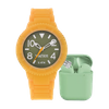 Zegarek WATXANDCO WAPACKEAR18_M. Kwarcowy, Kolor zielony. Kobieta.