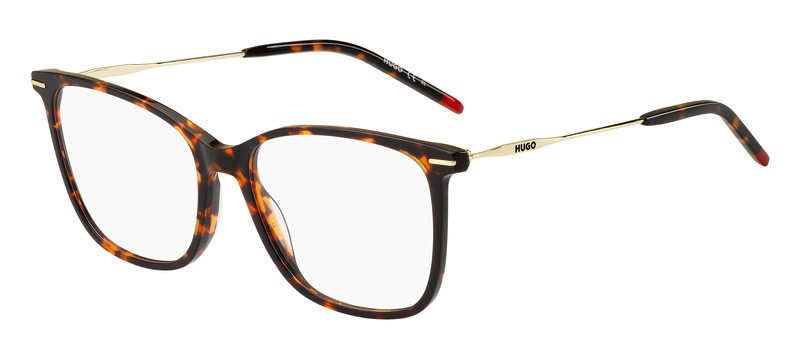 Okulary HUGO HG-1214-086. Okulary, Kolor havana. Kobieta.