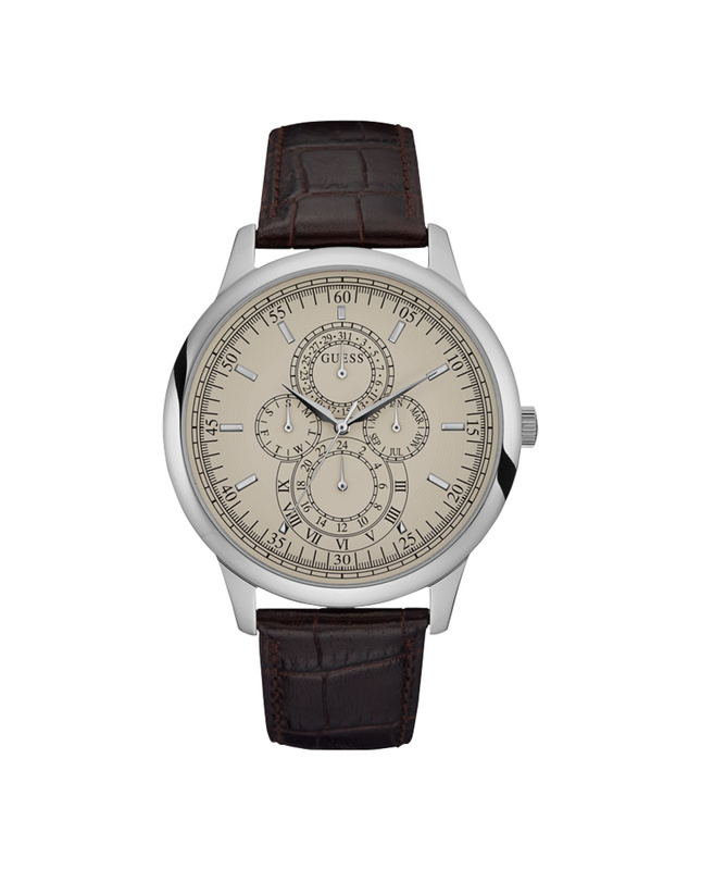 Zegarek GUESS W0920G2. Kwarcowy, Kolor szary. Mężczyzna.