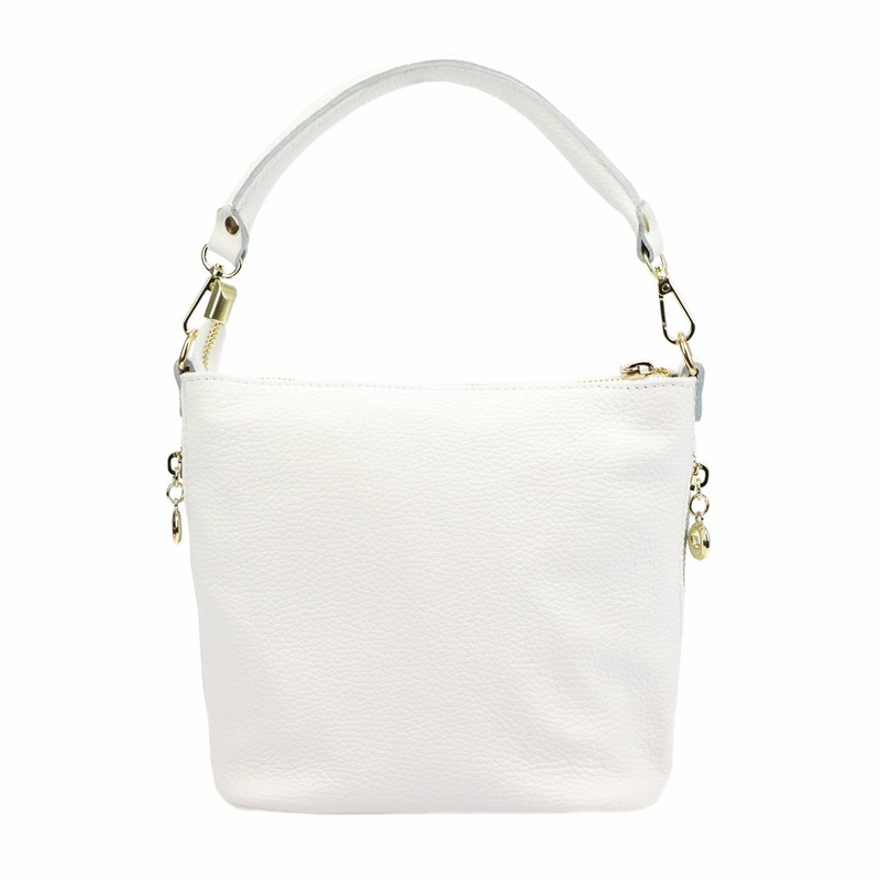 Patrizia damska torebka na ramię skóra naturalna torba z kieszenią