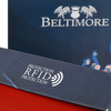 Męski portfel skórzany klasyczny RFiD czarny Beltimore K41