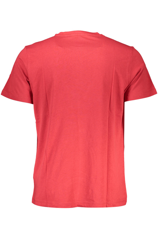 CZERWONY T-SHIRT MĘSKI Z KRÓTKIM RĘKAWEM GIAN MARCO VENTURI