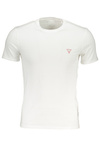 BIAŁY T-SHIRT MĘSKI Z KRÓTKIM RĘKAWEM GUESS JEANS