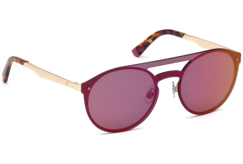 Okulary WEB EYEWEAR WE0182-34Z. Okulary przeciwsłoneczne, Kolor złoty havana. Kobieta.