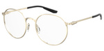 Okulary UNDER ARMOUR UA5048G3YGF21. Okulary, Kolor złoty. Unisex.