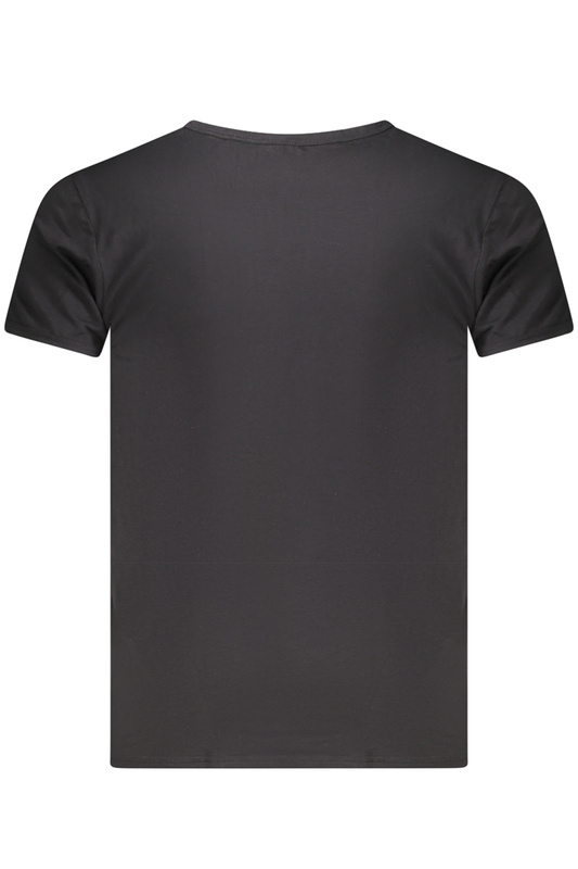 M�SKA CZARNA KOSZULKA Z KR�TKIM R�KAWEM US GRAND