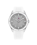 Zegarek TOMMY HILFIGER 1782478. Kwarcowy, Kolor szary. Kobieta.