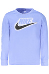 Koszulka dziecięca Nike z długim rękawem, niebieska