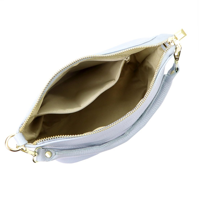 Patrizia damska torebka na ramię skóra naturalna torba z kieszenią