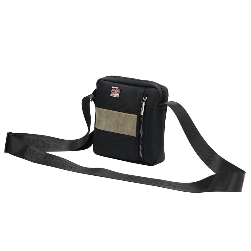 Nordee saszetka męska na ramię torba miejska z kieszeniami przez ramię