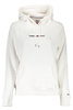 BLUZA TOMMY HILFIGER BEZ ZAMKA DAMSKA BIAŁA