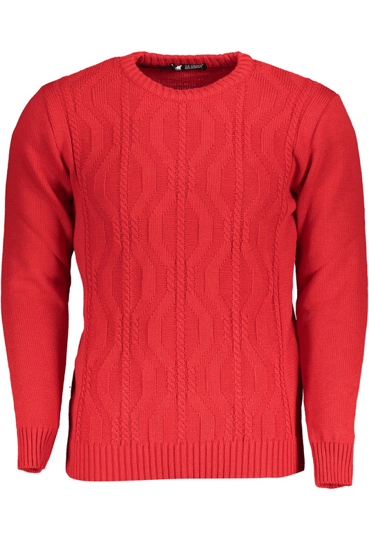 CZERWONY SWETER MĘSKI WIELKIEGO AMERYKAŃSKIEGO