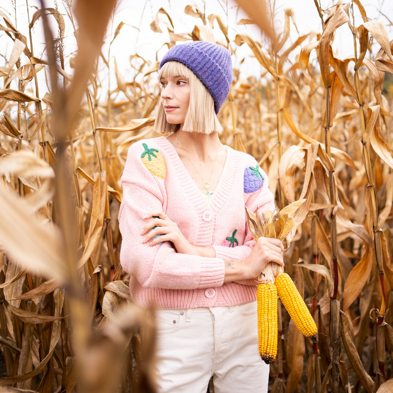 Czapka Melange Beanie