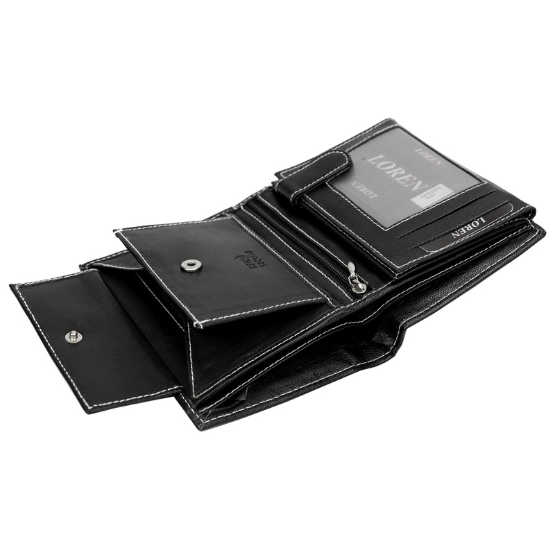 Skórzany męski portfel Loren N4-DDG