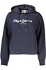 PEPE JEANS DAMSKA NIEBIESKA BLUZA Z ROZPIĘCIEM