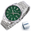 ZEGAREK MĘSKI CASIO MTP-VD03D-3A1 Green + BOX