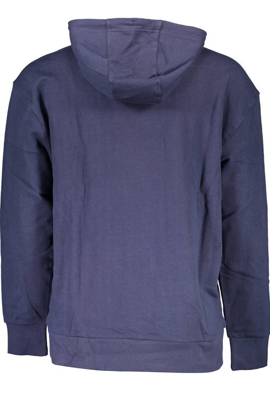NIEBIESKA BLUZA MĘSKA TOMMY HILFIGER BEZ ZAMKA