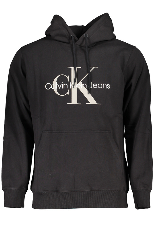 CALVIN KLEIN MĘSKA BLUZA BEZ ZAMKA, CZARNA