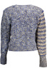NIEBIESKI SWETER DESIGUAL DAMSKI