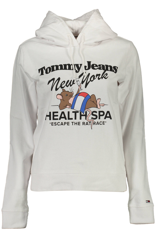 TOMMY HILFIGER BLUZA BEZ ZAMKA DAMSKA BIAŁA