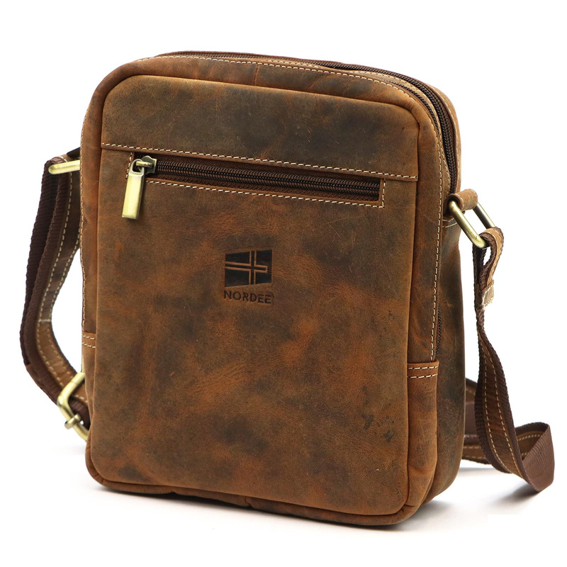 Saszetka męska z naturalnej skóry Nordee DOH-GM-06