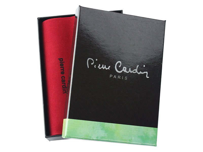 Pierre Cardin Duży Damski Portfel Skórzany Podłużny 21 Kart Bigiel