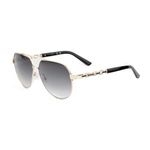 Okulary GUESS GF00033-5932B. Okulary przeciwsłoneczne, Kolor złoty. Kobieta.