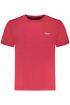 M�SKA KOSZULKA Z KR�TKIM R�KAWEM PEPE JEANS, CZERWONA