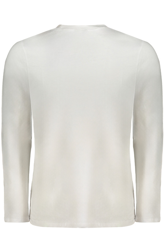 BIAŁY T-SHIRT MĘSKI Z DŁUGIM RĘKAWEM NORWEGIA 1963