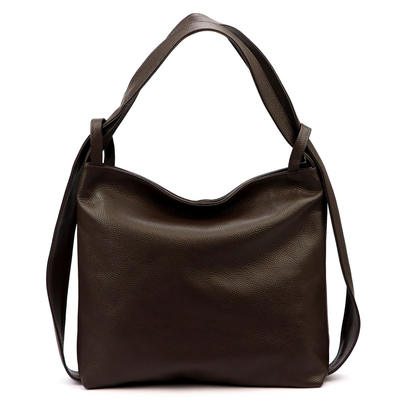 Vera Pelle shopperbag damska skóra naturalna torebka na ramię duża