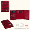 Czerwony portfel damski Canaletto croco PD1135s96 RFID