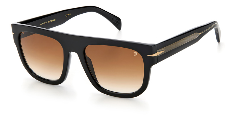 Okulary DAVID BECKHAM DB-7044-S-2M2. Okulary przeciwsłoneczne, Kolor czarny. Mężczyzna.