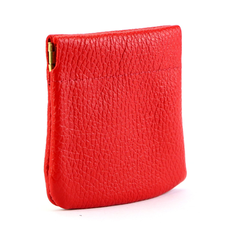 Gregorio portmonetka damska mała skóra naturalna saszetka na drobne