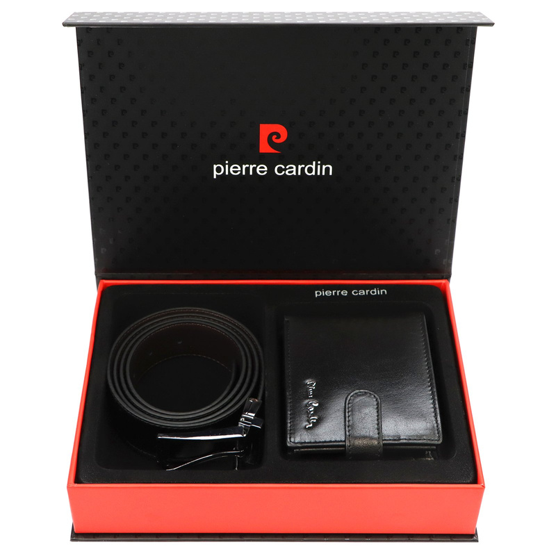 Meski zestaw prezentowy skóra naturalna Pierre Cardin ZG-2-324A-FWJ