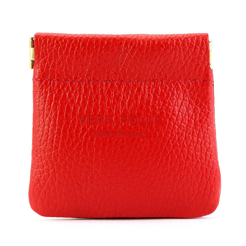 Gregorio portmonetka damska mała skóra naturalna saszetka na drobne